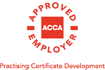 ACCA: Approved Employer logo